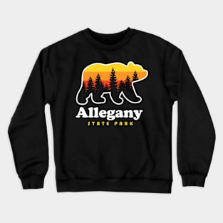 Allegany State Park New York Salaca Ny Crewneck Sweatshirt